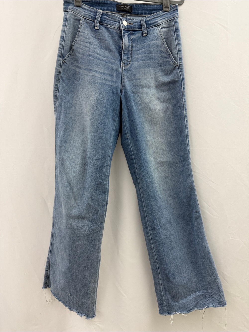 Judy Blue Light Wash High-Rise Wide Leg Jeans - Picture 3 of 5